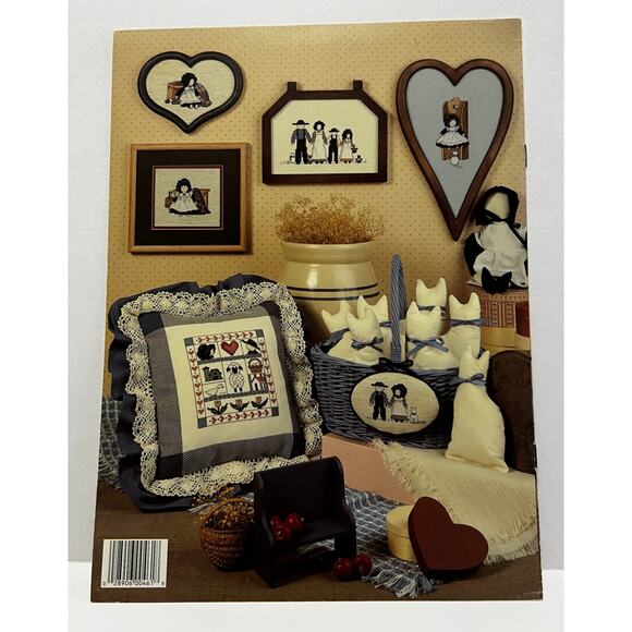 VTG Leisure Arts Cross Stitch Design Book-The Simple Life Amish Designs - Picture 2 of 3